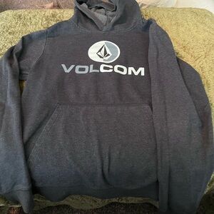 Volcom Boys Charcoal Hoodie Sweater